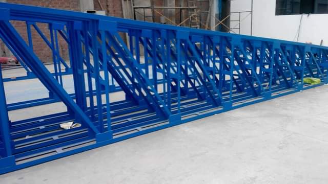 Estructura metálica industrial